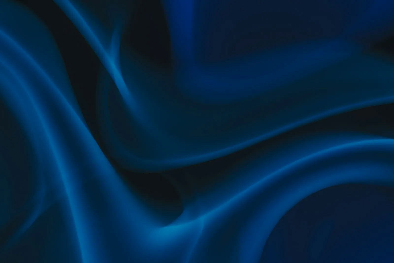 Abstract blue sound waves representing streamed television audio